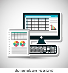 Infographic illustration design, editable vector