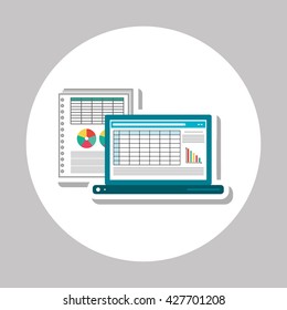 Infographic illustration design, editable vector