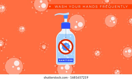 Infographic illustration how to protect yourself from Ncov (covid-19, sars-cov-2). Educational wuhan symptom vector illustration.