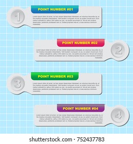  infographic information internet item label layout line modern