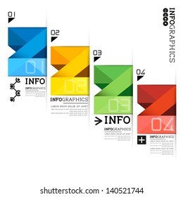 Infographic Label Sets - Vector elements