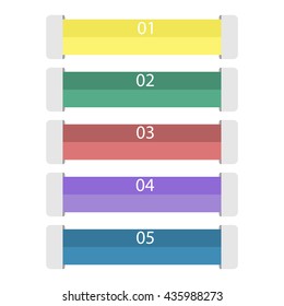 Infographic Label Template for Business/ Magazine/ Web   Vector Illustration. EPS10