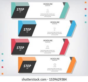 infographic Label Vector elements data visualization vector design template. Can be used for steps, business processes, workflow, diagram, flowchart concept, timeline, marketing icons, info graphics, 