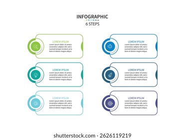Infographic labels with icons and 3 options or steps. Suitable for process diagrams, presentations, workflow layouts, banners, flow charts, and infographics.