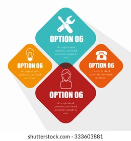 Infographic layout graphic design, vector illustration eps10