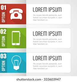 Infographic layout graphic design, vector illustration eps10