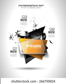 Infographic Layout for info charts, item classification, performance analysis, product ranking and generic business or marketing oriented presentations 