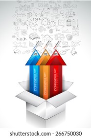 Infographic Layout for info charts, item classification, performance analysis, product ranking and generic business or marketing oriented presentations 