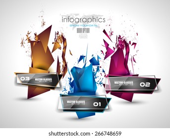 Infographic Layout for infocharts, item classification, performance analysis, product ranking and generic business or marketing oriented presentations