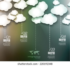 Infografik Layout für moderne Darstellung und Klassifizierung von Geschäftsdaten. Ideal für die Leistungs- oder Leistungsbewertung oder den Produktvergleich.