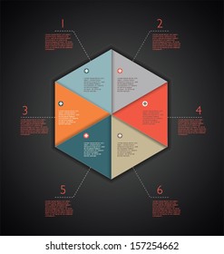 Infographic layout template