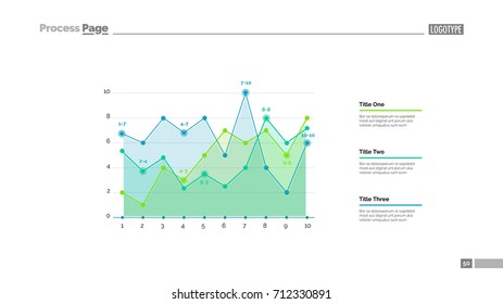 Infographic Line Chart Slide Template