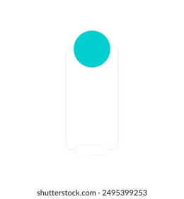 Infographic list minimalist vector element