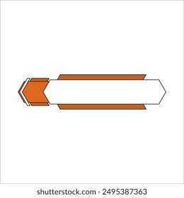Infographic list modern vector element