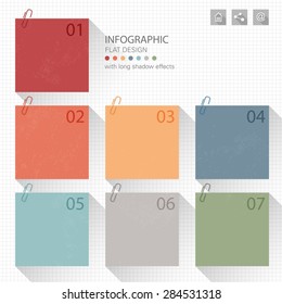 Infographic - Memo Post It Notes