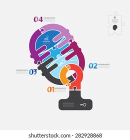 infographic microphone demand, claim, make a demand for business