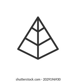 Infographic minimal line icon. Web stroke symbol design. Infographic sign isolated on a white background. Premium line icon.