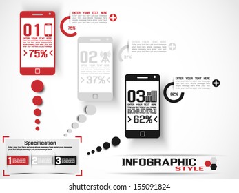 INFOGRAPHIC MODERN STYLE MOBILE 2