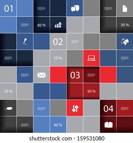 Infographic Mosaic Design