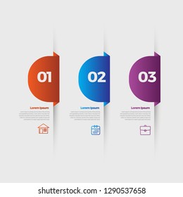 Infographic Multicolor Timeline Illustration