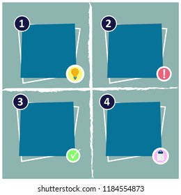 Infographic note pad