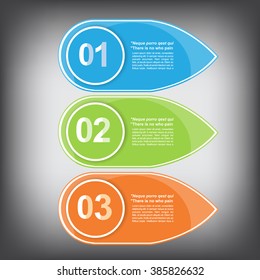 Infographic Number Banners