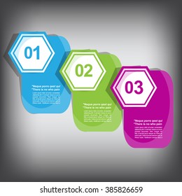 Infographic Number Banners