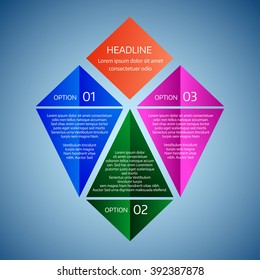 infographic option design elements
