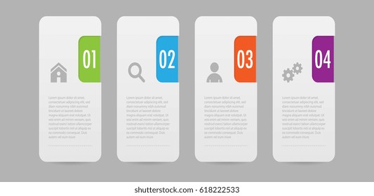 Infographic Option Web Template