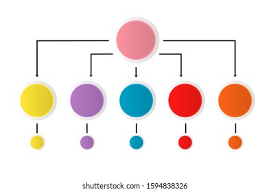 Infographic options banner. layout for business infographics with marketing icons and design elements. Abstract background with 5 steps, parts, stages, processes.