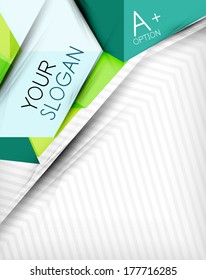 Infographic options geometrical background design. For business background | numbered banners | business lines | graphic website | mobile app