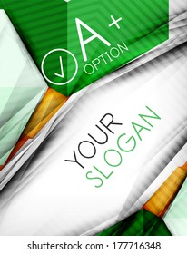 Infographic options geometrical background design. For business background | numbered banners | business lines | graphic website | mobile app