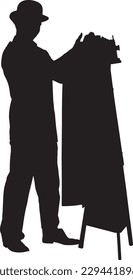 An infographic oriented towards business displayed as a free vector graphic with a hand fingers