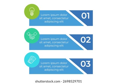 Infographic outlining three key steps for effective planning, featuring simple graphics and clear layout. Each step including icon and concise text for easy understanding
