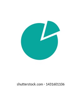 infographic pie presentation style icon