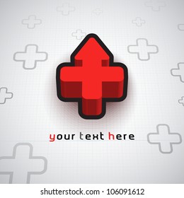 Infographic Plus Symbol