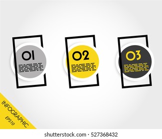 infographic pointers. infographic template. brochure elements. infographic elements. three infographic steps