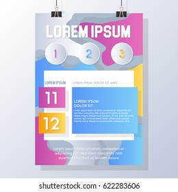 Info-graphic poster design