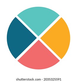 infographic for presentation, reporting graph in business, puzzle piece of jigsaw