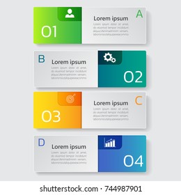 infographic presentation template design,Business concept with 4 steps or processes,can be used for workflow layout, diagram, website,corporate report,advertising, marketing etc.