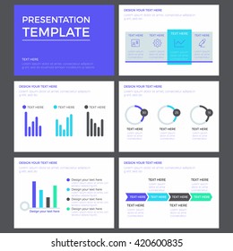 infographic Presentation Template Infographics Element, presentation  Marketing and business, Modern flat  Style Layout design
