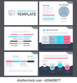 infographic Presentation Template Infographics Element, presentation  Marketing and business, Modern flat  Style Layout design