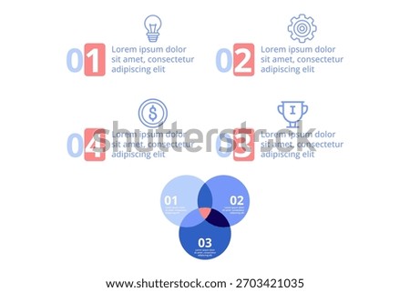 Infographic presenting key design concepts and elements relevant to effective communication. Each section highlighting different aspects, fostering understanding and engagement