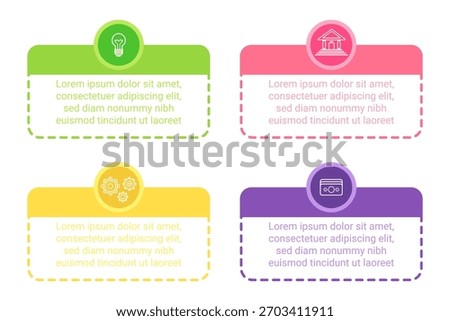Infographic presenting various educational concepts. It using colorful boxes to illustrate different ideas clearly and effectively. Each box highlighting key points relevant to learning