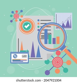 infographic report diagram market and analytics