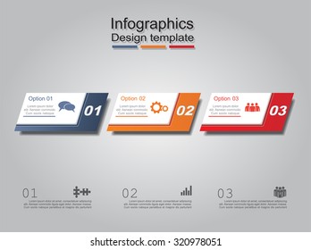 Infographic report template layout. Vector illustration Eps 8.