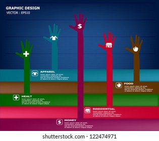 Infographic of requirement concept