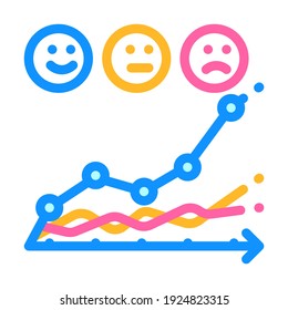 infographic reviews of call center color icon vector. infographic reviews of call center sign. isolated symbol illustration