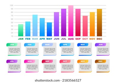 Infographic set information graphic and charts business diagrams