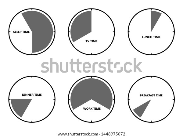 Time Pie Chart Template